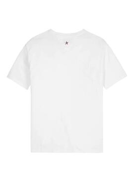 T-Shirt Tommy Hilfiger Essencial Branco Menina