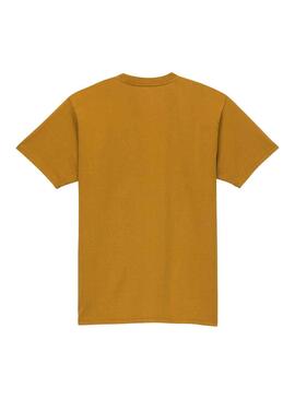 T-Shirt Vans Tecido Patch Amarelo para Homem