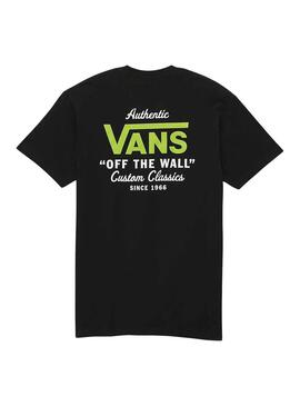 T-Shirt Vans Suporte ST Classic Preto para Homem