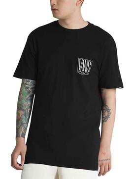 T-Shirt Vans Original Tall Tipo Preto para Homem