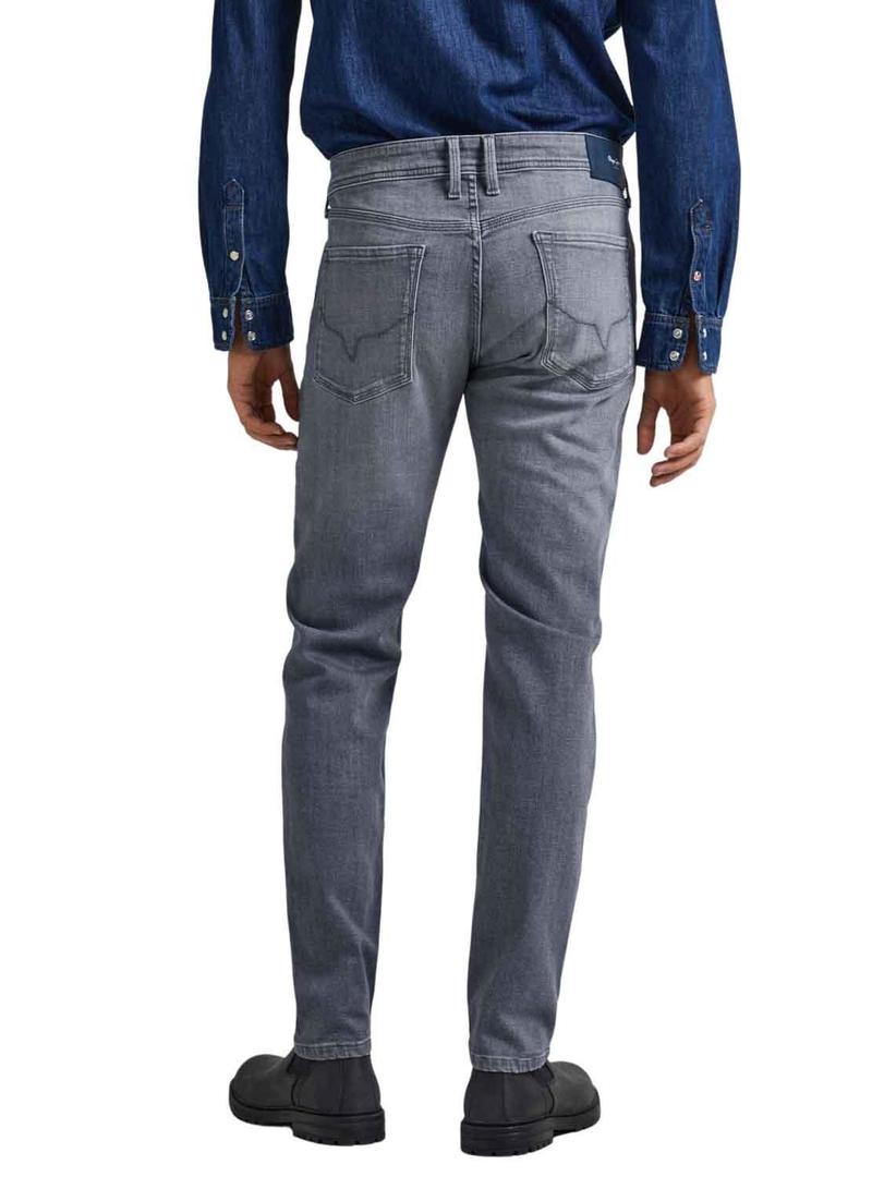 Calças Jeans Pepe Jeans Escotilha Cinza para Homem