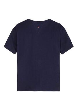 T-Shirt Tommy Hilfiger Essential Azul Marinho Meni