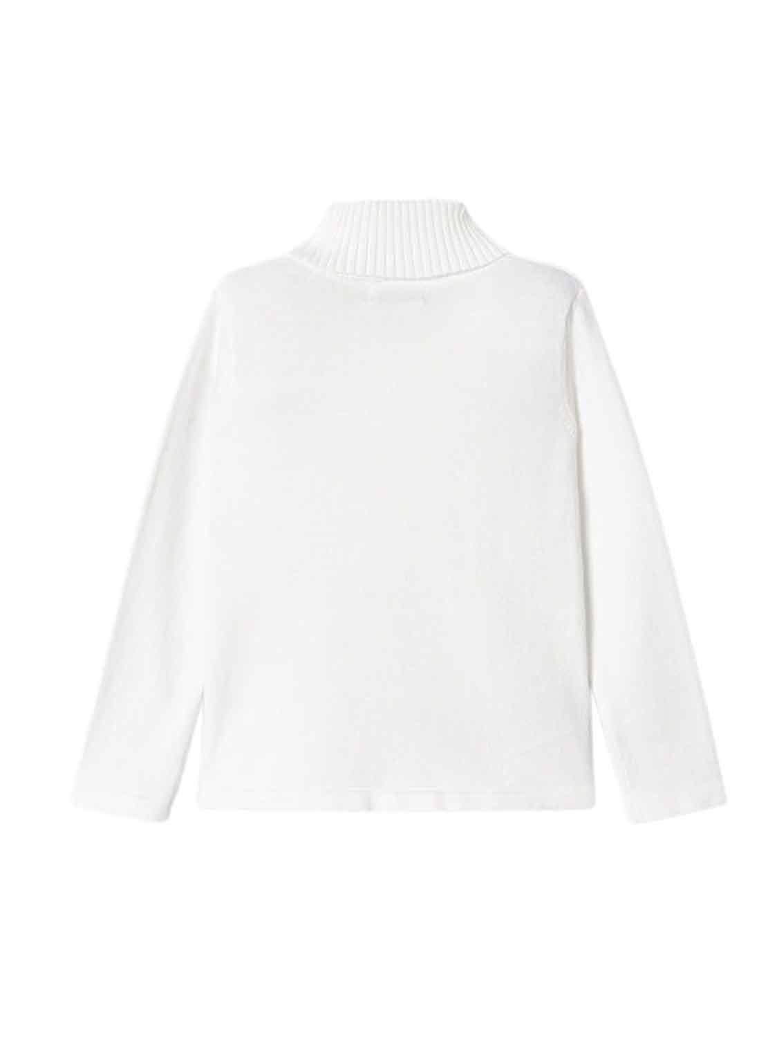 Camisola Mayoral Cisne Tricot Branco para Menina