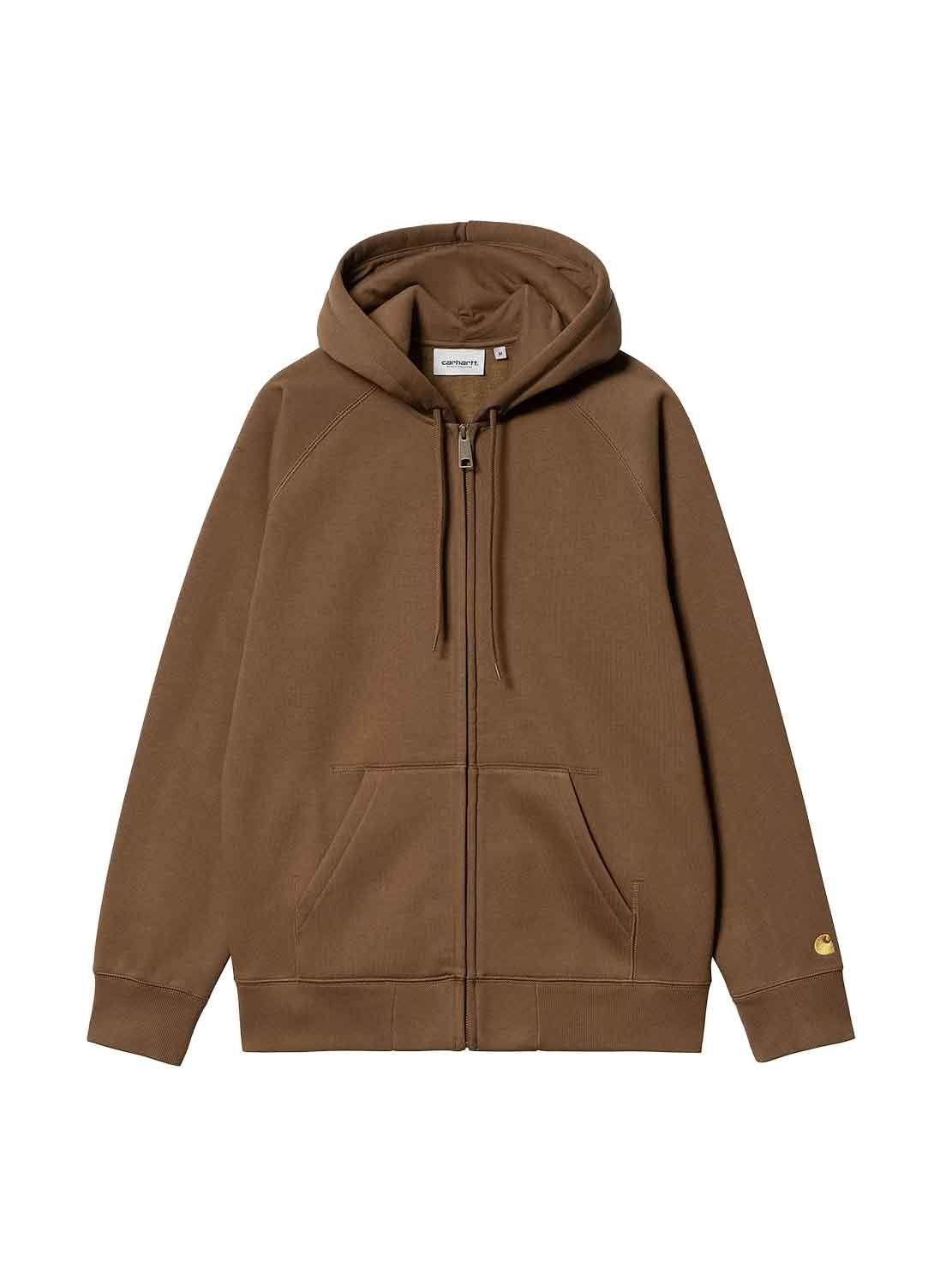 Casaca Carhartt Hooded Perseguição Marrom para Homem