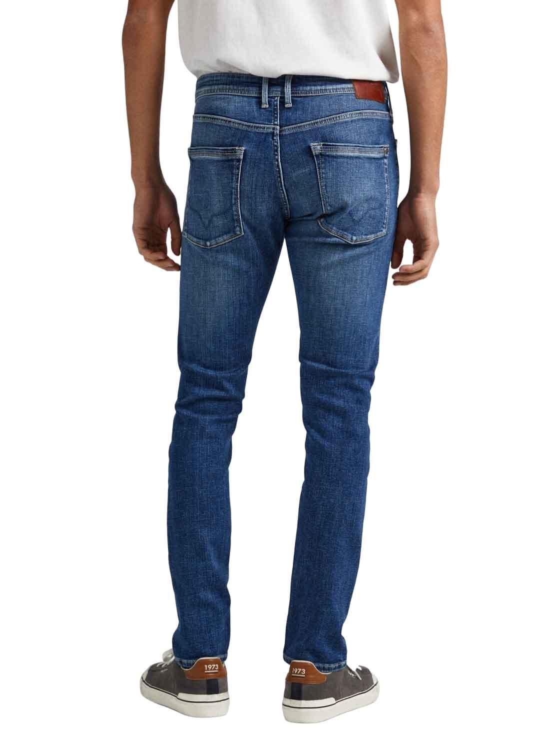 Calças Jeans Pepe Jeans Stanley Azul Homem