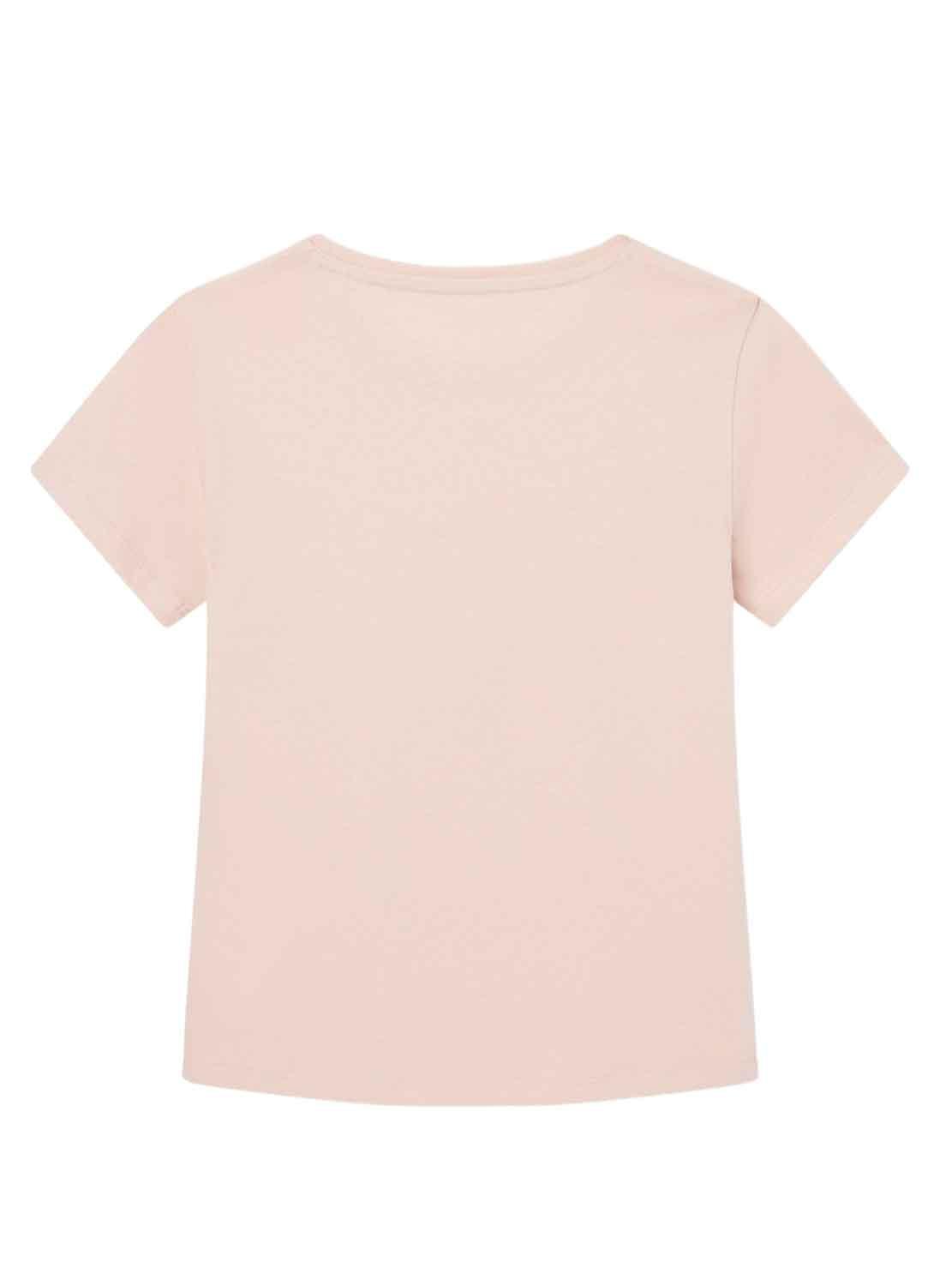 T-Shirt Pepe Jeans Wenda Winter Rosa para Menina