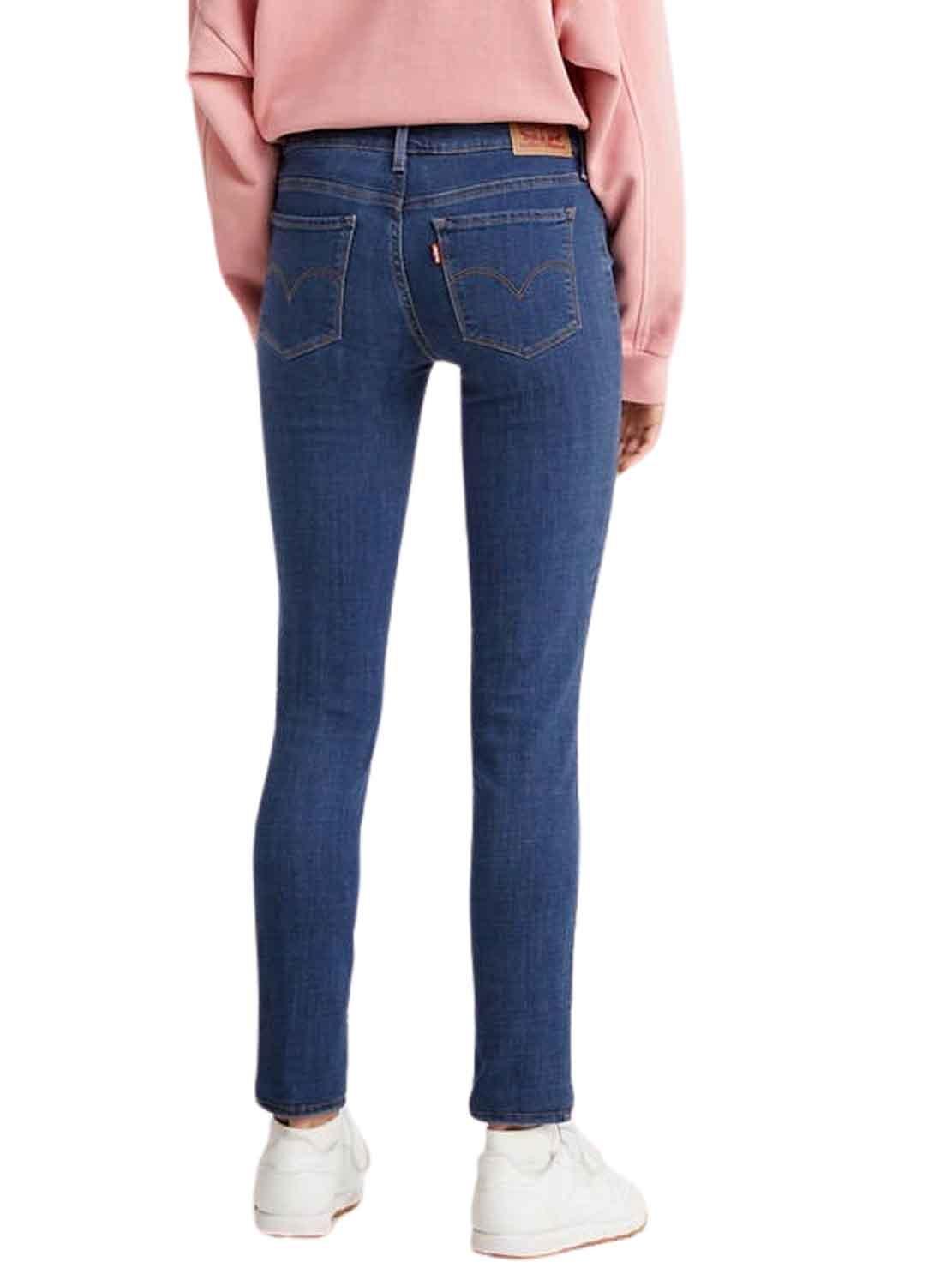 Jeans Levis 711 Skinny Azul para Mulher