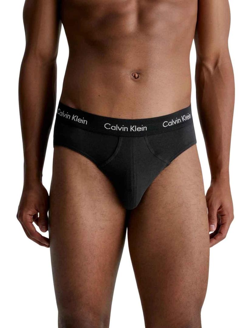 Cueca Calvin Klein Hip 3 Pack Preto H