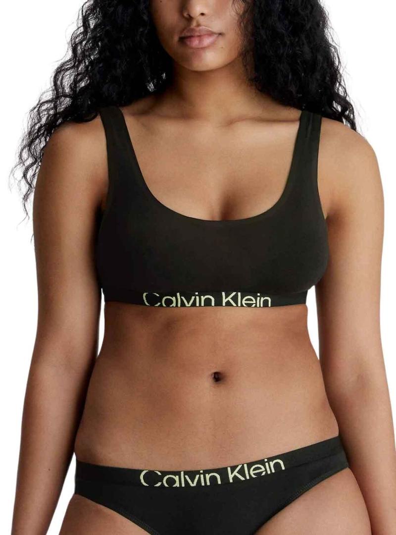 Soutien Calvin Klein Unlined Preto para Mulher