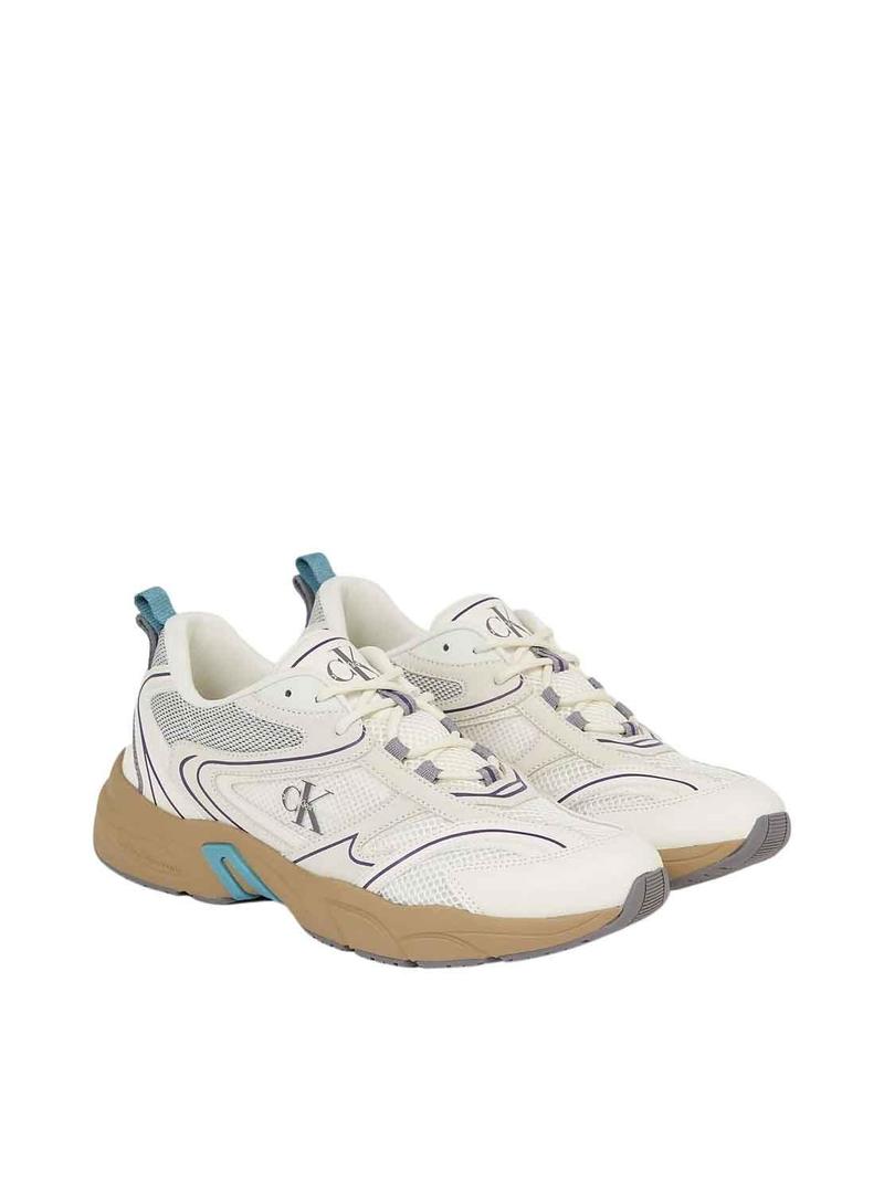 Sapatilhas Calvin Klein Retro Tennis Branco Homem