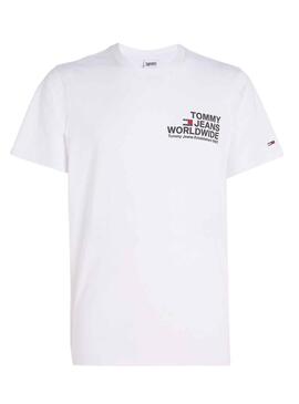 T-Shirt Tommy Jeans Entry Concerto Cinza Homem