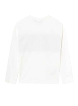 T-Shirt Mayoral Contrastes Branco para Menino