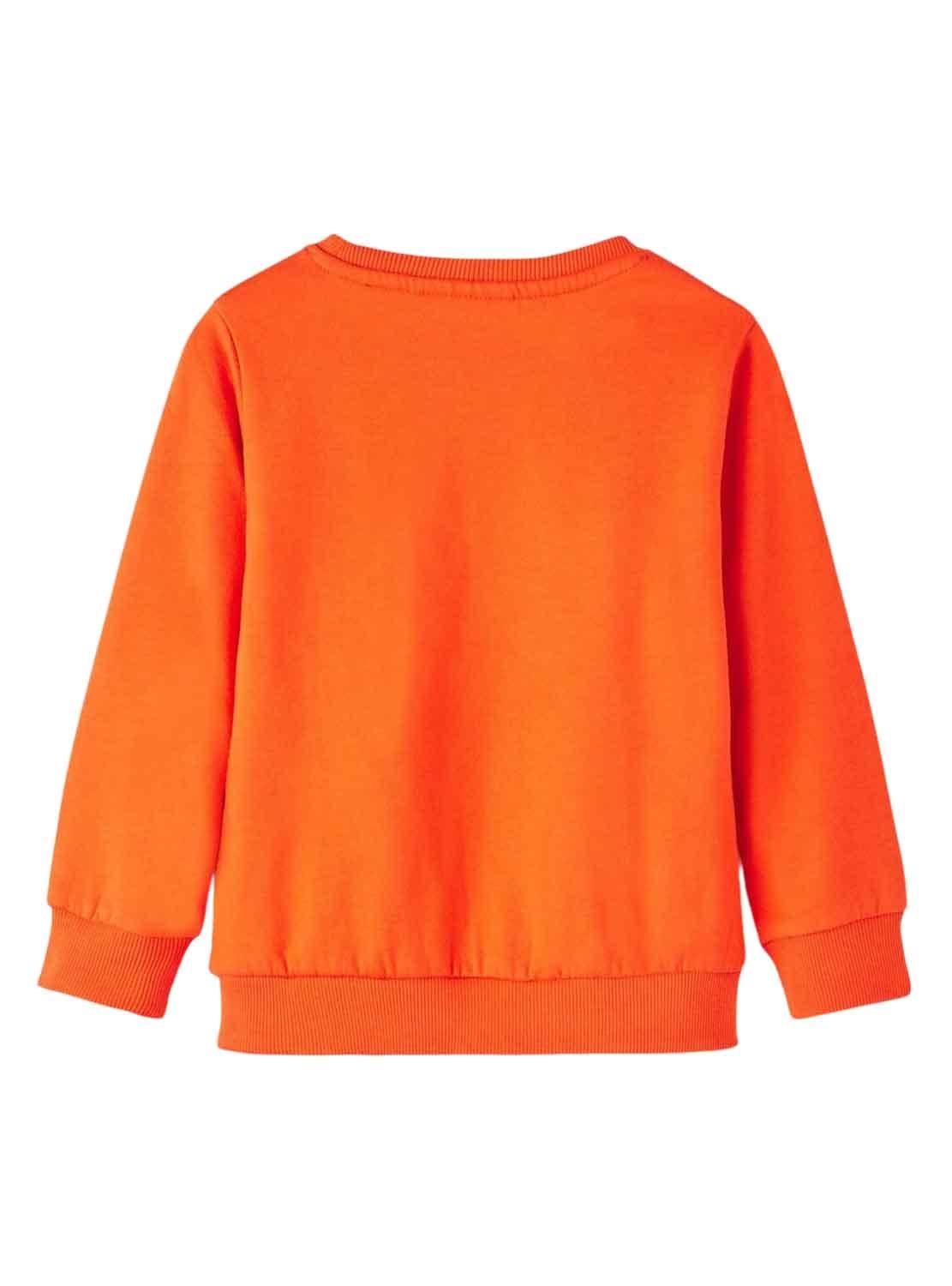 Sweat Name It leila Laranja para Menina