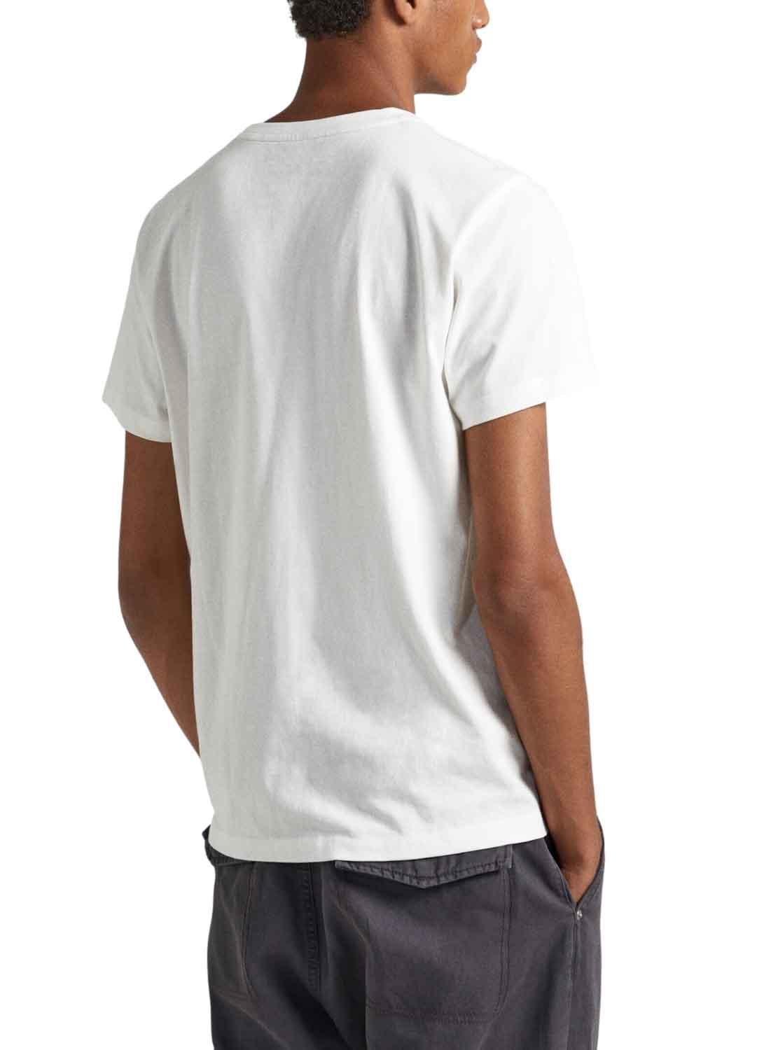 T-Shirt Pepe Jeans Wido Branco para Homem