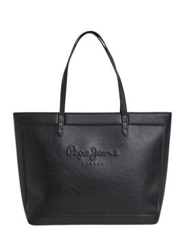 Bolsa Pepe Jeans Bella Baixo Preto para Mulher