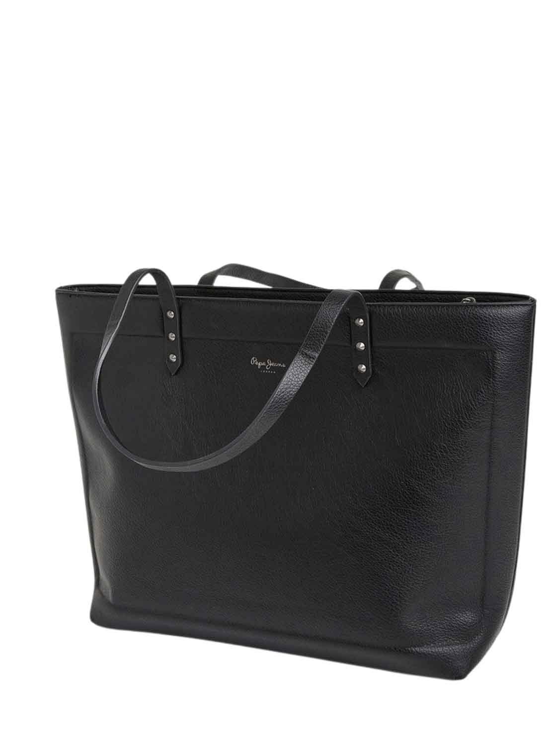 Bolsa Pepe Jeans Bella Baixo Preto para Mulher