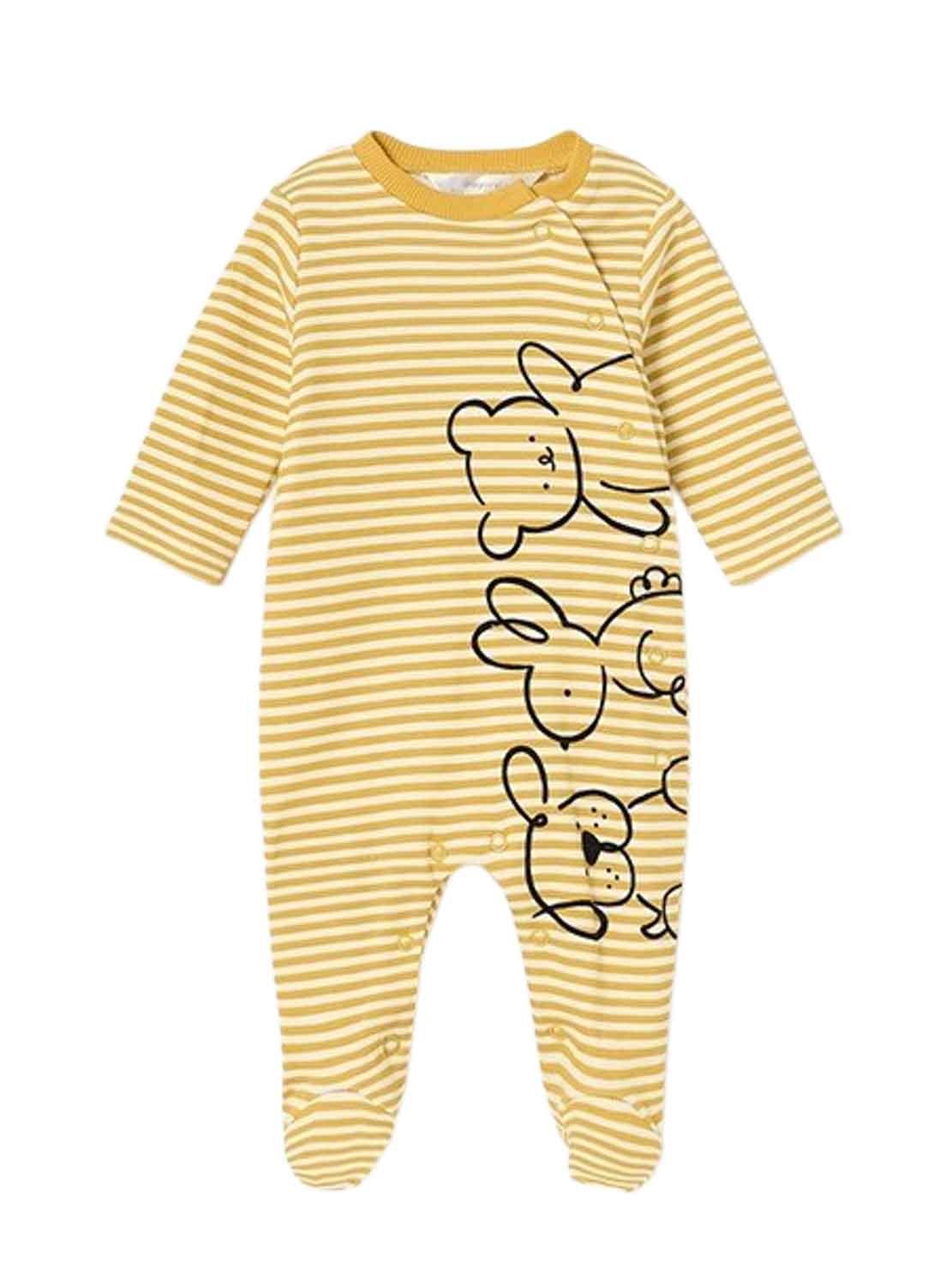 Set 2 Macacões Mayoral Ursos Amarelo para Bebê