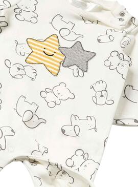 Set 2 Macacões Mayoral Ursos Amarelo para Bebê