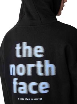 Sweat The North Face Graphic Hoodie Preto Menina