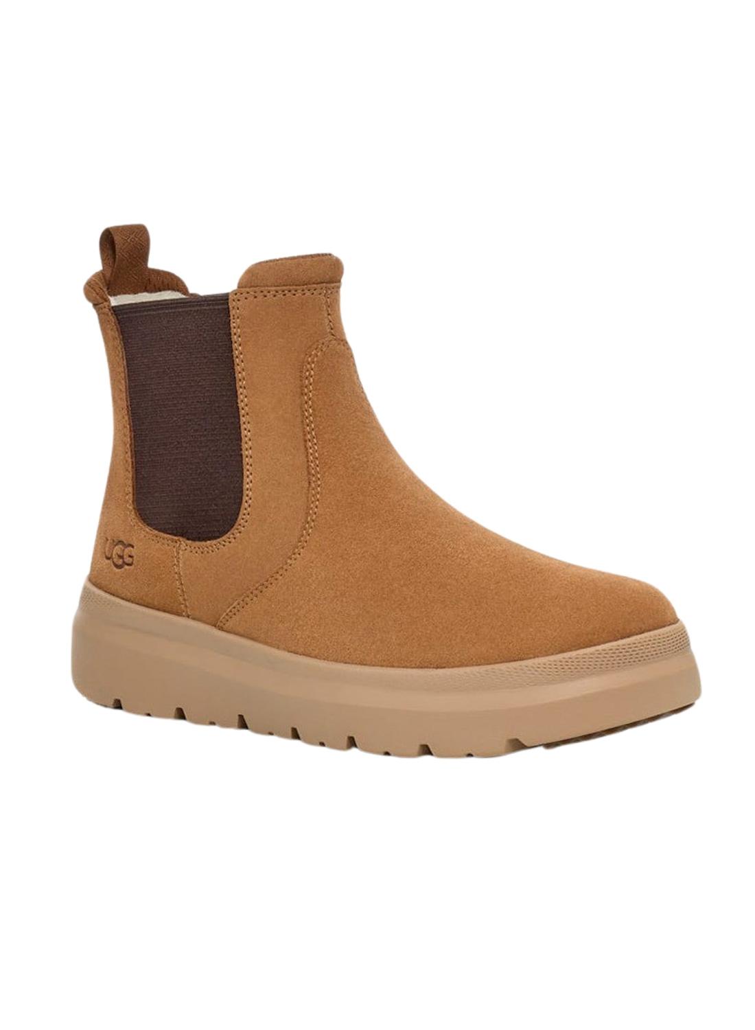 Botas UGG Burleigh Chelsea Castanha para Homem