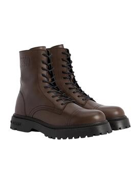 Botas Tommy Jeans Bota Casual Marrom para Homem