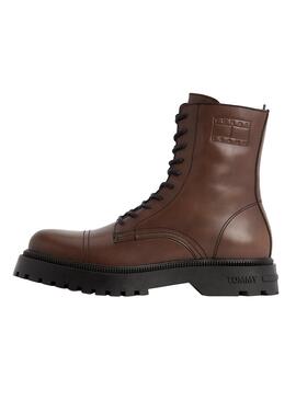 Botas Tommy Jeans Bota Casual Marrom para Homem