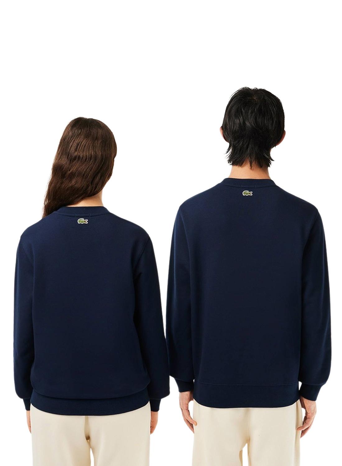 Sweat Lacoste Jogger 3D Azul Marinho Homem Mulher