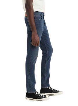 Calças Jeans Levis 512 Slim Taper Azul Homem