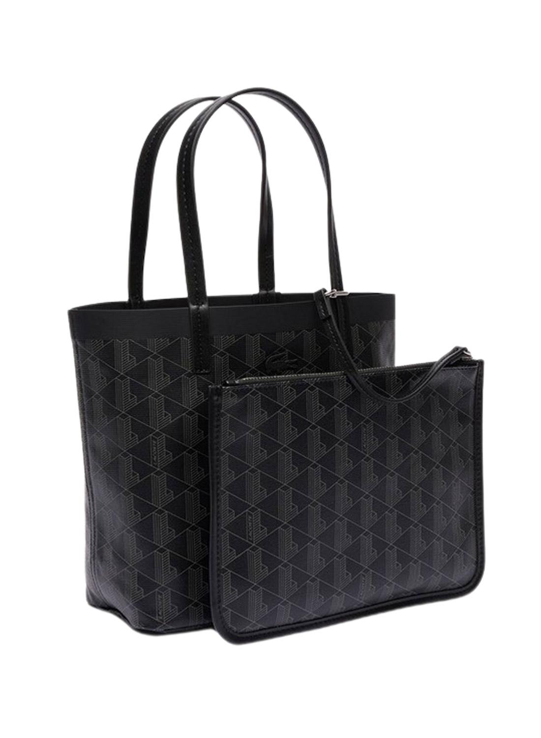 Bolsa Lacoste Zely Shopping Bag Preto para Mulher