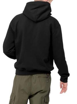 Sweat Carhartt Hooded Preto para Homem