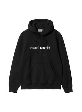 Sweat Carhartt Hooded Preto para Homem