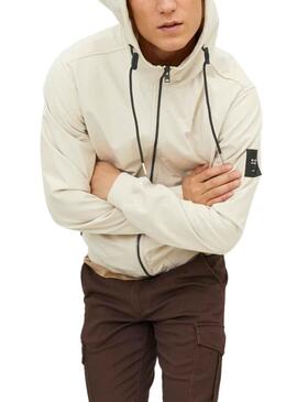 Casaca Jack & Jones Softshell Bege Homem