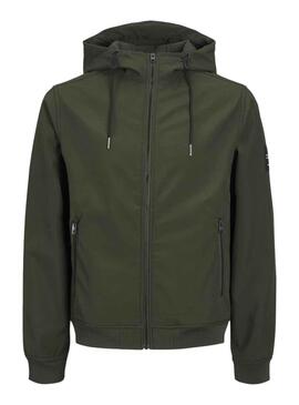 Casaca Jack & Jones Softshell Verde Homem