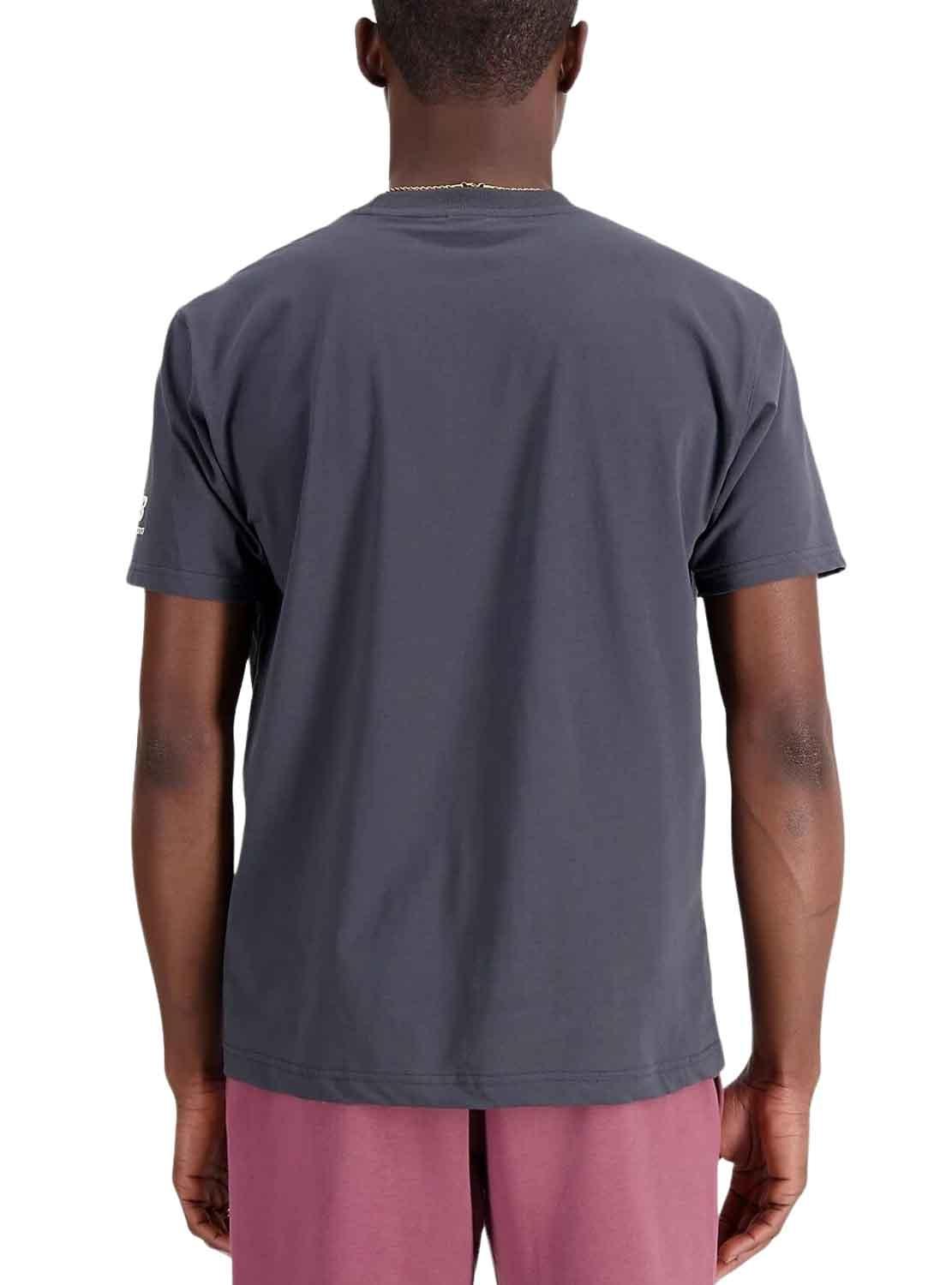 T-Shirt New Balance Essvartee Cinza para Homem