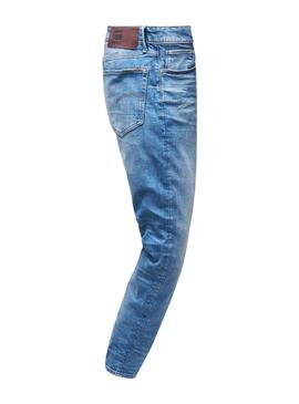 Calças Jeans G-Star 3301 Regular Azul Homem