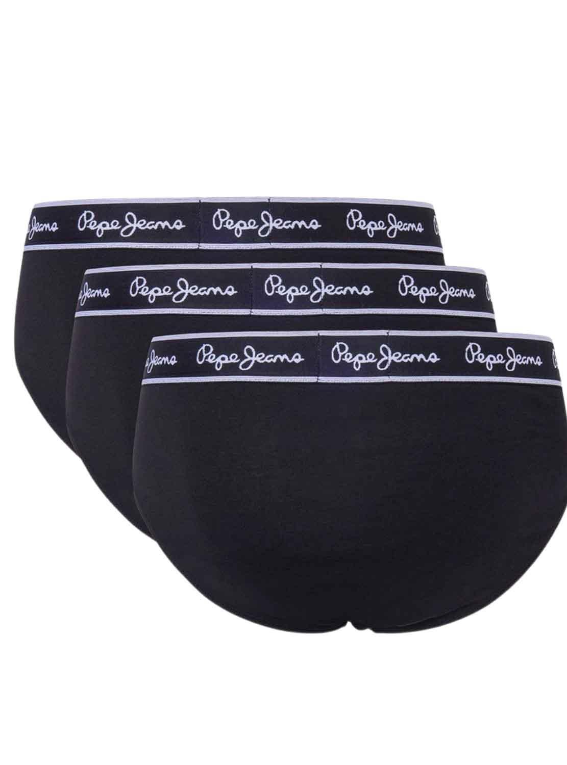 Pack 3 cunhas Pepe Jeans Preto para Homem