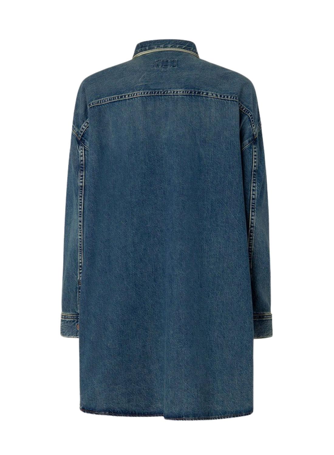 Camisa Pepe Jeans Audrey Vintage Denim para Mulher