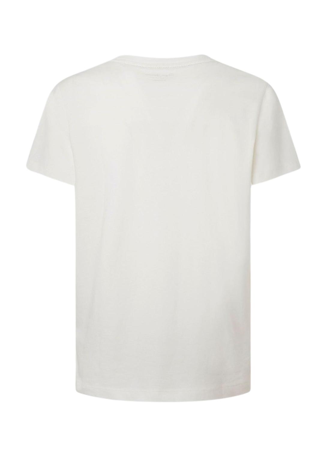 T-Shirt Pepe Jeans Kane Bege para Homem