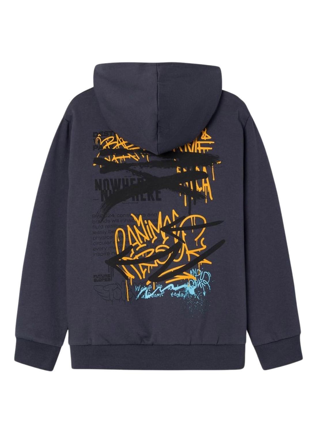 Sweat Name It Ohatte Azul Marinho para Menino