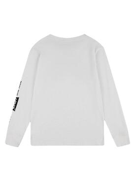 T-Shirt Levis 3Peat Photoreal Branco para Menino