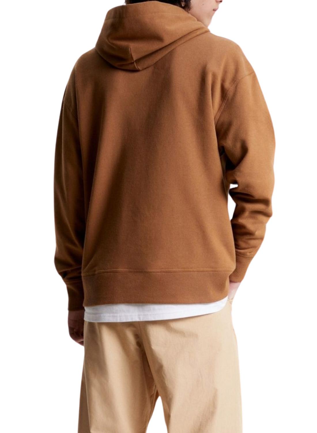 Sweat Tommy Jeans Signature Camel para Homem