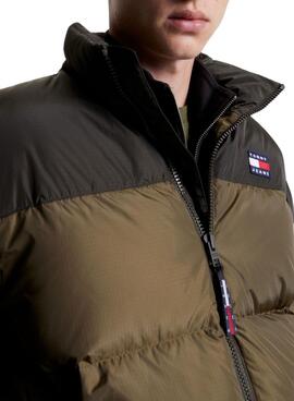 Casaca Tommy Jeans Alaska Puffer Colorblock