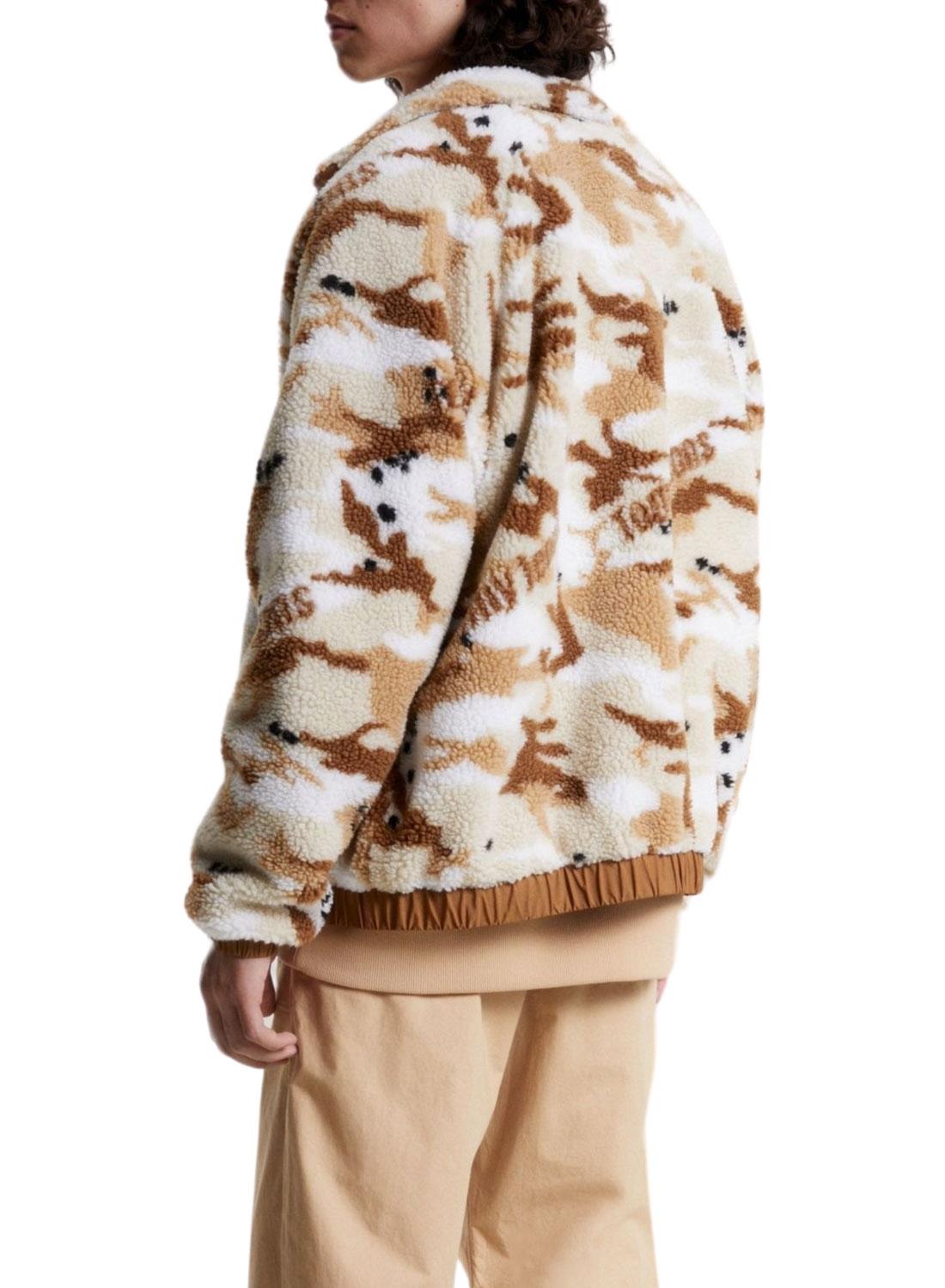 Casaca Tommy Jeans Sherpa Camo para Homem