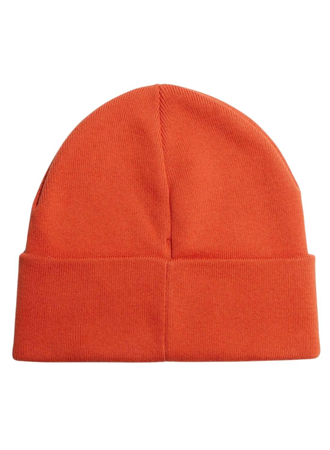 Chapéu Calvin Klein Jeans Monologo Knitted Laranja