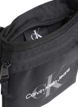 Bolsa de Ombro Calvin Klein Jeans Sport Preto Homem