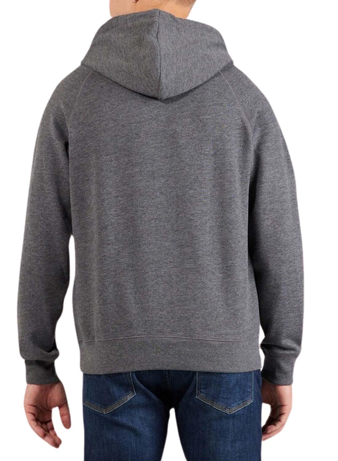 Sweat Pepe Jeans Meier Hoodie Cinza para Homem