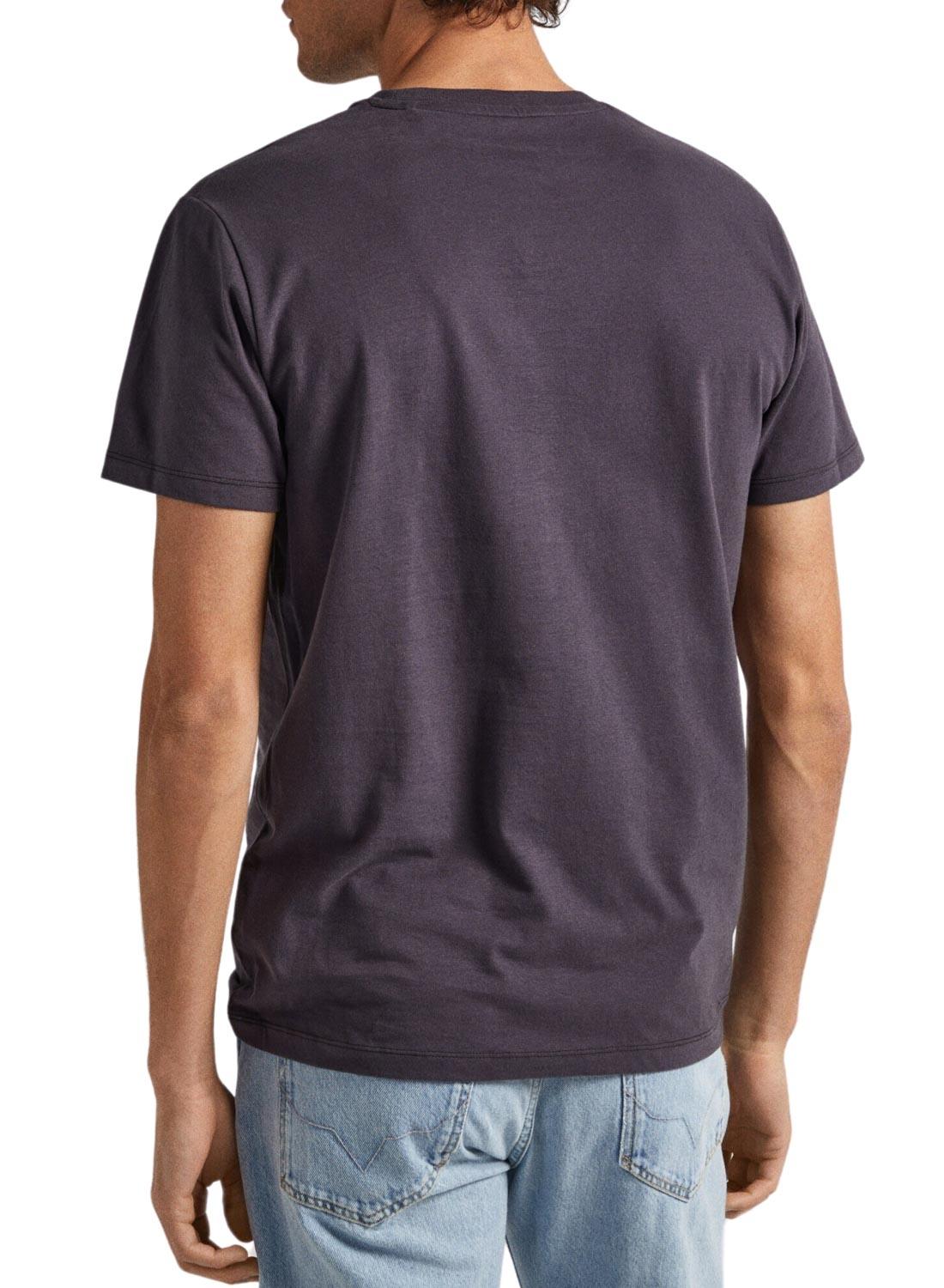 T-Shirt Pepe Jeans Keegan Preto para Homem