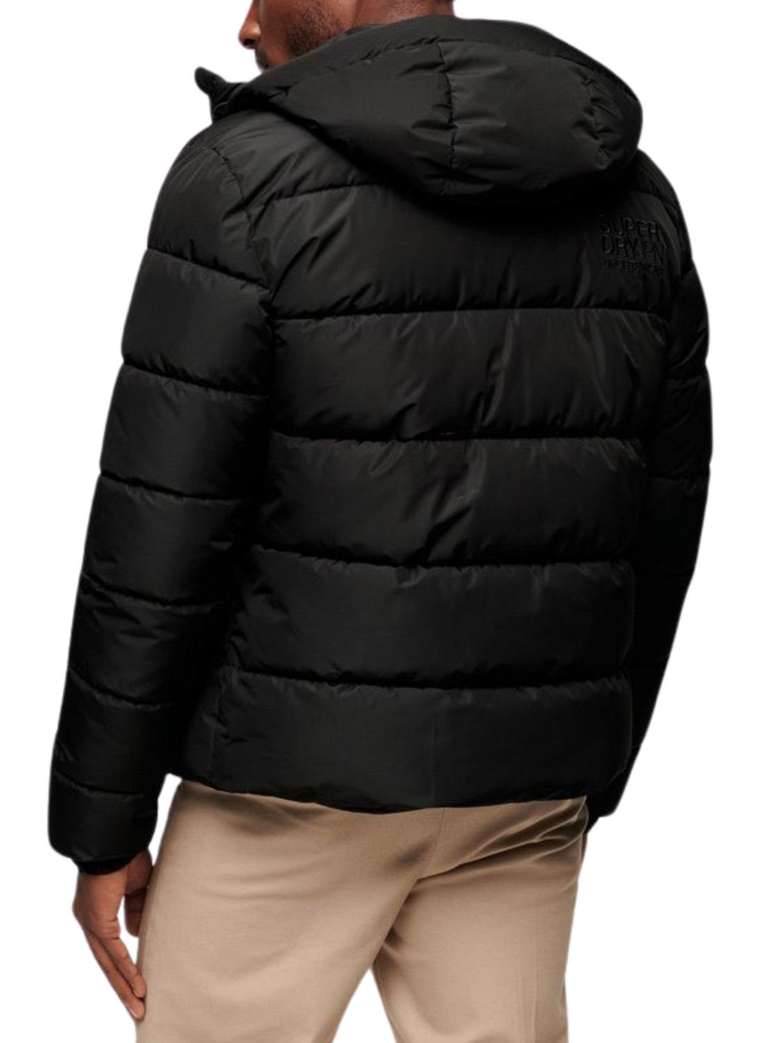 Casaca Superdry Sports Puffer Preto para Homem