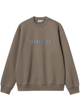 Sweat Suor Carhartt Cinza para Homem