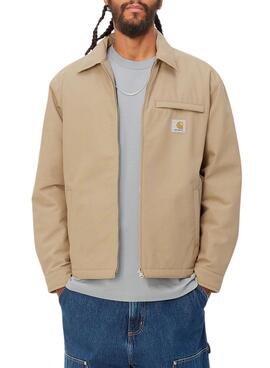 Casaca Carhartt Madera Reversible Camel Homem